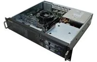 thumbnail-2U Short-Depth Server - AMD Ryzen - 2 x Hot-Swap Bays
