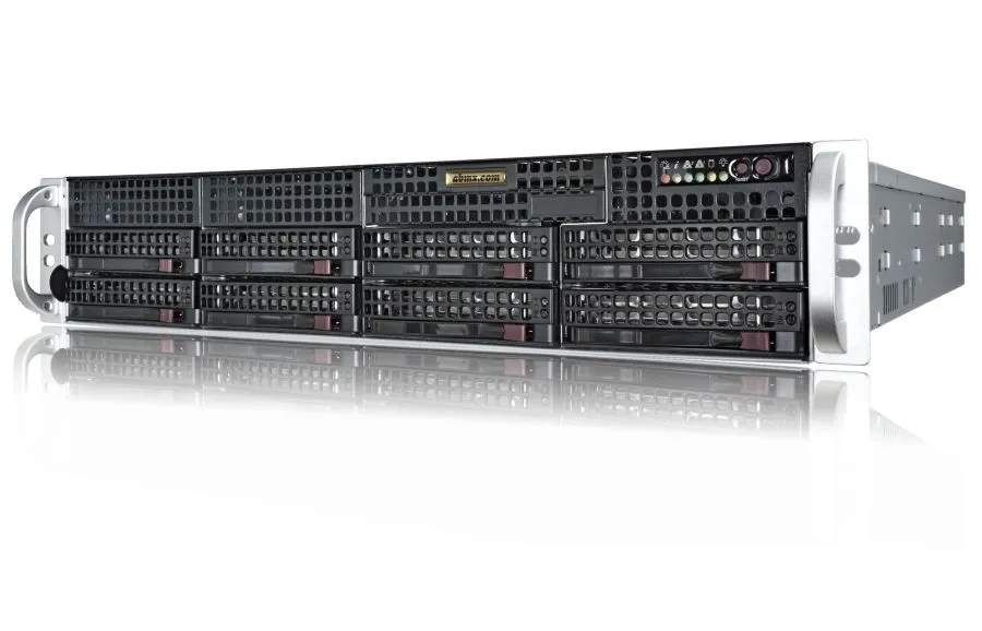 2U Server - AMD EPYC - 8 x Hot-Swap Bays-front