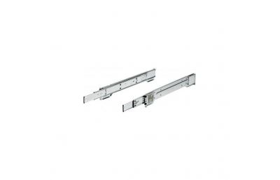1U Rackmount Rails, Quick/Quick release (extendable 25.6-inch to 33.05-inch, square hole)-front