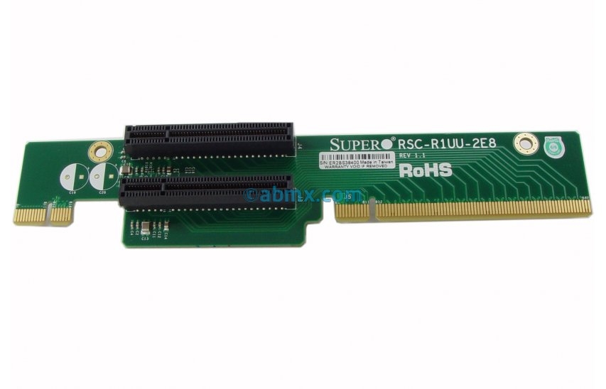 1U Riser Card (2 x PCI-e x8)-1